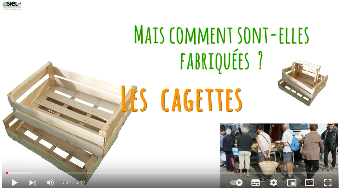 Comment sont fabriquées les cagettes ? Réponse en vidéo